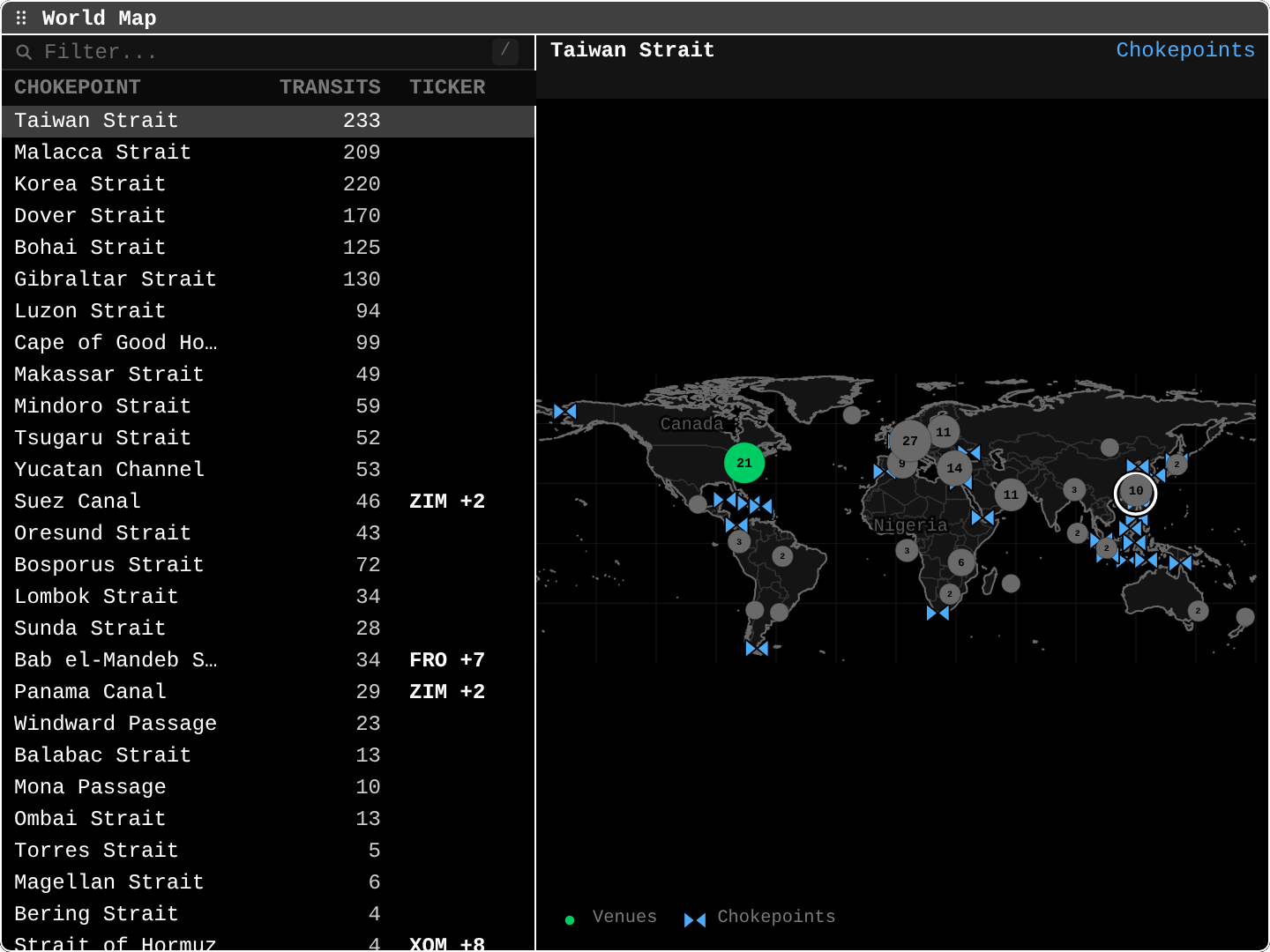 MAP: World Map