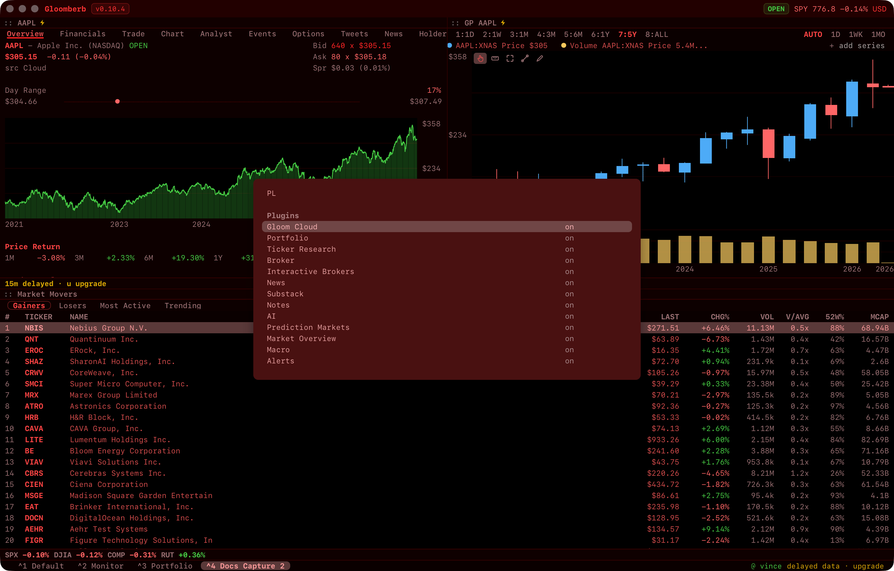 Gloom plugin manager